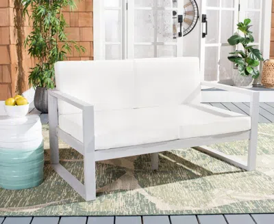 Safavieh Emiko Outdoor Bench In White