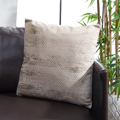 Safavieh Emiliana Pillow In Brown