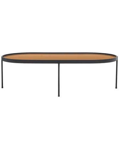 Safavieh Emmerick Mirrored Coffee Table In Black