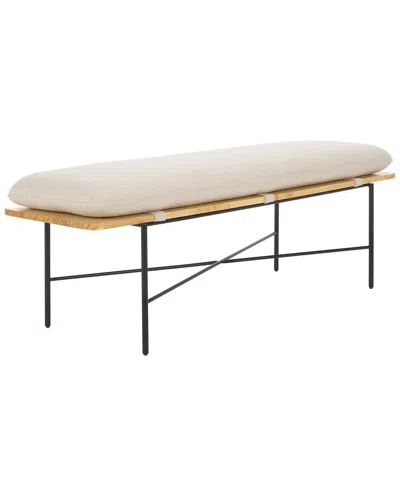 Safavieh Emric Bench In White