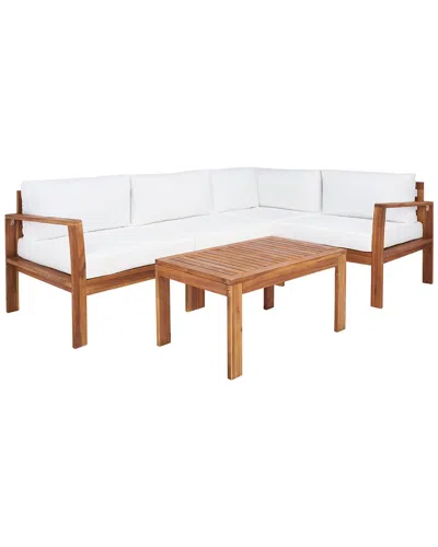 Safavieh Endelia Outdoor Living Set In Brown