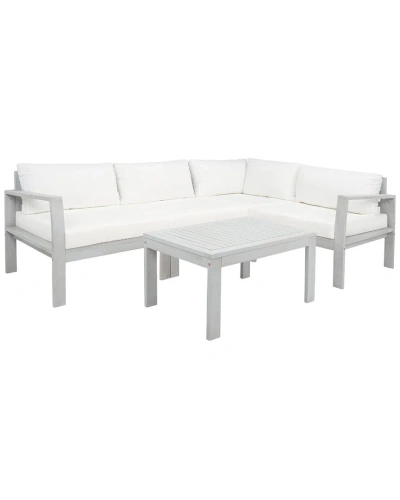 Safavieh Endelia Outdoor Living Set In Grey