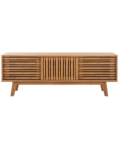 Safavieh Esma 3-door Media Stand In Brown