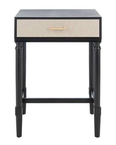 Safavieh Estella 1-drawer Accent Table In Black