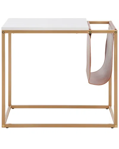 Safavieh Eugenia Side Table In Brown