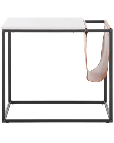 Safavieh Eugenia Side Table In White