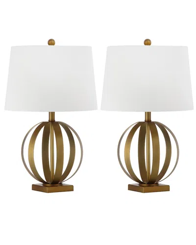 Safavieh Euginia 24.5in Sphere Table Lamp In White