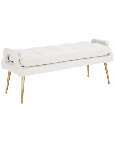 Safavieh Everdeen Bench In Grey