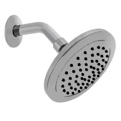 Safavieh Exhale Bathroom Rain Shower Head In Silver