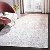 Safavieh Expression Hand Made Area Rug, Ivory / Blue Transitional Style Non Shedding In Multi