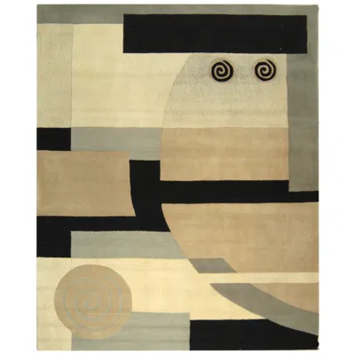 Safavieh Exquisite Collection Multicolor Area Rug In Black