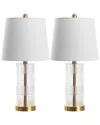Safavieh Faille Table Lamp In Transparent