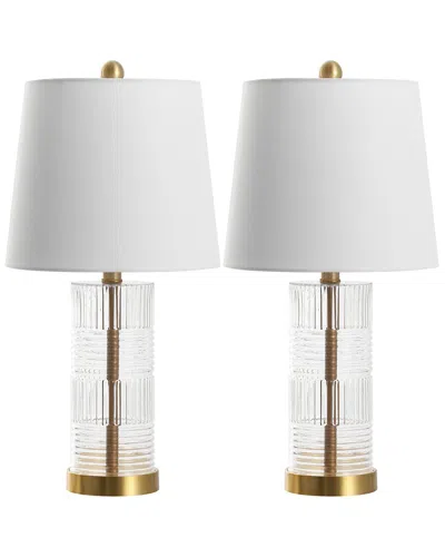 Safavieh Faille Table Lamp In Transparent