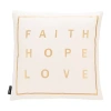 Safavieh Faith Square Throw Pillow In Sand