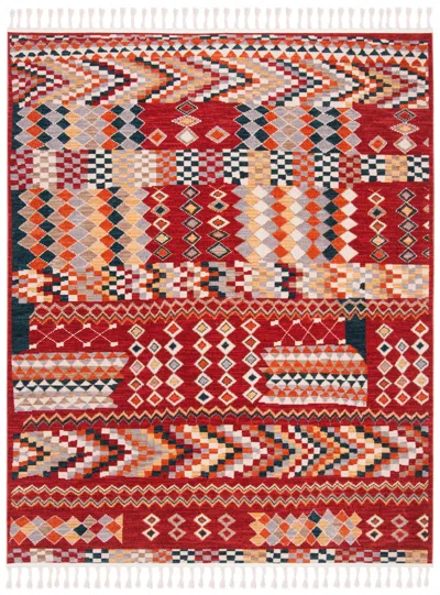 Safavieh Farmhouse Collection Rug In Red