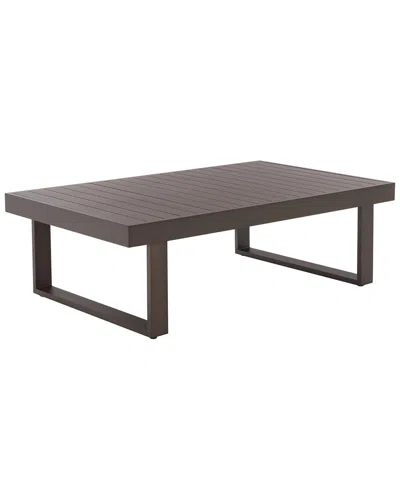 Safavieh Fash Aluminum Coffee Table In Gray