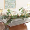Safavieh Faux 10 Inch Rose & Fern Potted Arrangement