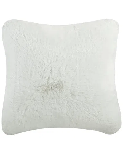 Safavieh Faux Chinchilla Pillow In White