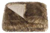 Safavieh Faux Racoon Throw
