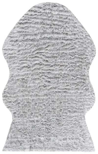 Safavieh Faux Sheep Skin Rug In Gray