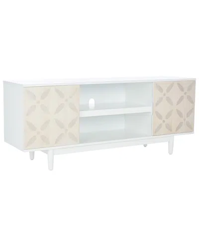 Safavieh Faye 2 Shelf Pattern Media Stand In Multi