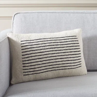Safavieh Faye 12x20in Lumbar Pillow In Ivory