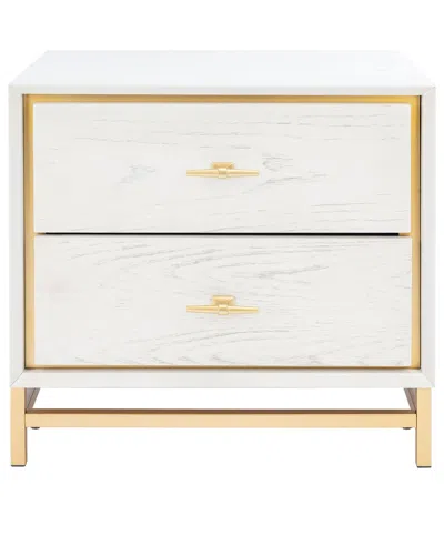 SAFAVIEH SAFAVIEH FENNO 2-DRAWER NIGHTSTAND