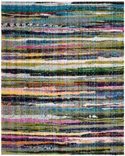 Safavieh Fiesta Shag Collection Rug In Multi