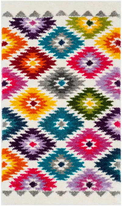 Safavieh Fiesta Shag Rug In Multi