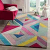 Safavieh Fifth Avenue Hand Made Area Rug, Grey / Multi Contemporary Style Non-shedding In Multi