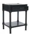 Safavieh Filbert 1 Drawer Accent Table In Black