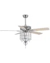 Safavieh Fint Ceiling Light Fan In Metallic