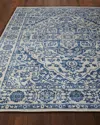 Safavieh Fiorentina Power-loomed Rug, 9' X 12' In Navy, Light Grey