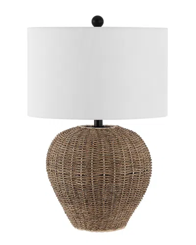 Safavieh Firth Table Lamp In Metallic