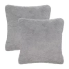 Safavieh Flayn 2-pc. Square Throw Pillow In Gray