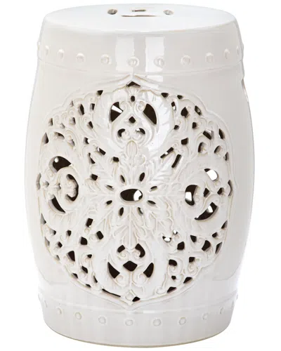 Safavieh Flora Outdoor Garden Stool In Multi