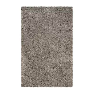 Safavieh Florence Shag Collection Douglas Solid Area Rug In Brown