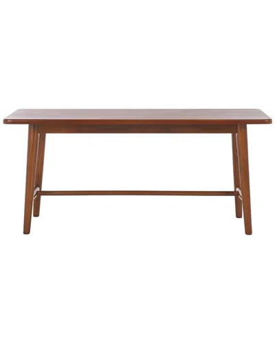 Safavieh Florent Bench In Brown