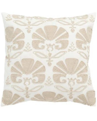 Safavieh Florini Pillow In Beige