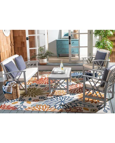 Safavieh Fontana 4pc Outdoor Set In Gray