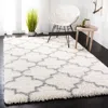 Safavieh Fontana Shag Area Rug, Grey / Cream Moroccan Style Non-shedding