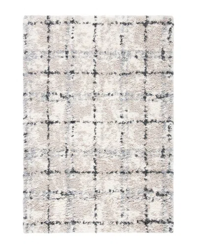 Safavieh Fontana Shag Power Loomed Rug In Grey
