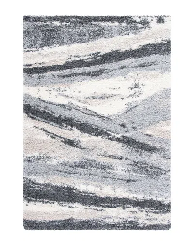 Safavieh Fontana Shag Power Loomed Rug In Grey