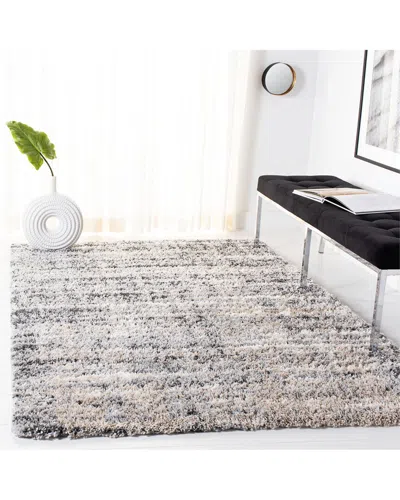 Safavieh Fontana Shag Power Loomed Rug In Grey