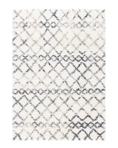 Safavieh Fontana Shag Power Loomed Rug In Ivory