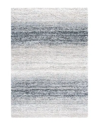 Safavieh Fontana Shag Power Loomed Rug In Ivory