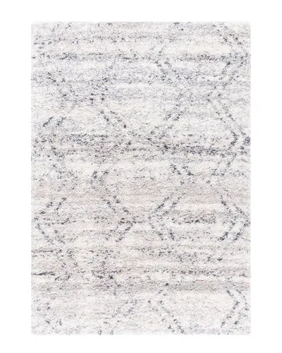 Safavieh Fontana Shag Power Loomed Rug In Ivory