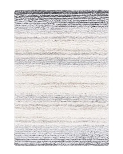 Safavieh Fontana Shag Power Loomed Rug In Ivory