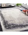 Safavieh Fontana Shag Power Loomed Rug In Ivory