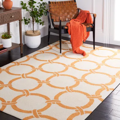 Safavieh Four Seasons Hand Made Area Rug, Ivory / Brown Contemporary Style Non-shedding In Neutral